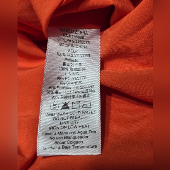 🤩Host Pick❤️NWT Naked Zebra Strapless Mini Dress Women's Size Small - Picture 6 of 8